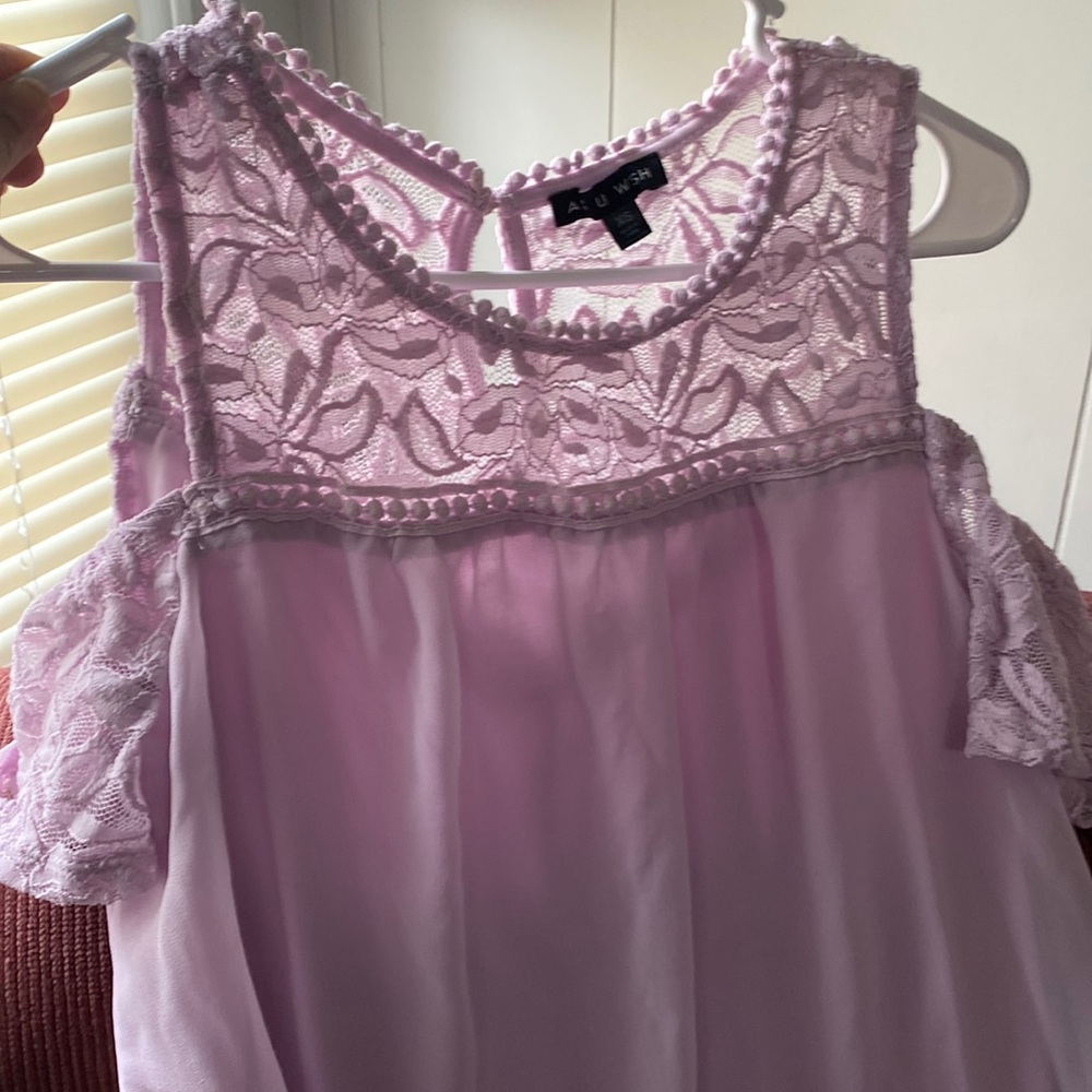 Cold shoulder dress